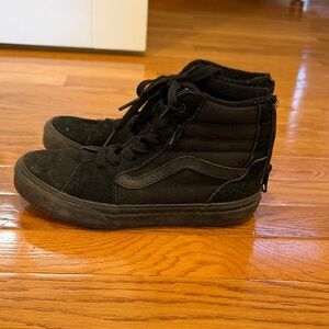 Vans Black High-Top Sneakers